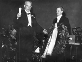 Tor Mann och Rune Larsson på Konserthuset, 1970-tal