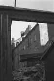 Rivning på Köpmangatan 1970-tal