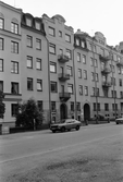 Nygatan österut från Trädgårdsgatan, 1970-tal