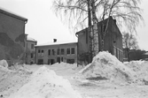 Rivningshus på Rudbecksgatan, 1970-tal