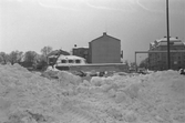 Rivningstomt på Rudbecksgatan 1970-tal