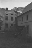 Gårdsinteriör Fabriksgatan 1970-tal