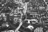 Flygfoto över Örebro, 1970-tal