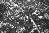 Flygfoto över Örebro, 1970-tal