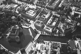 Flygfoto över Örebro, 1970-tal