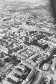 Flygfoto över norra stadsdelen, 1979-07-29