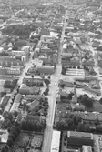 Flygfoto över Strgatan mot söder, 1979-07-29