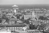 UTSIKT FRÅN NIKOLAIKYRKAN,SVAMPEN OLAUS PETRIKYRKAN