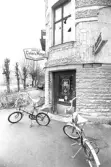 Cykelaffär på Strömersgatan 15, 1976