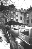 Bakgård på Södra Sofiagatan-Skolgatan, 1976