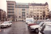 Butiker längs Klostergatan, 1990-tal