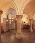 Pelare i entréhallen på Rudbecksskolan, 1977-1979