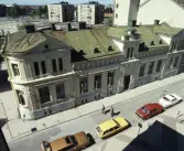 Framsidan av Norlings bryggeri,  ca 1978