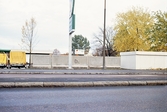 Återvinningsstation vid Almbyplan, 1990-tal