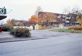 Återvinningsstation vid Höglundagatan på norr, 1990-tal