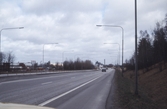 Vy mot värmeverket från motorvägen E20, 1990-tal