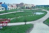Anlagd park i Ladugårdsängen, 1990-tal