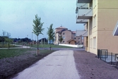 Gång- och cykelstråk i Ladugårdsängen, 1990-tal