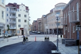Hus och gator i Ladugårdsängen, 1990-tal
