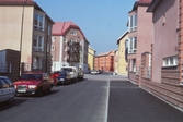 Gatuvy i Ladugårdsängen, 1990-tal