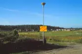 Vägskylt i Hovsta, 1988