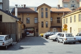Bakgård vid Kungsgatan 3, 1970-tal