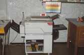 Kopiator på Stadsingenjörskontoret, 1986