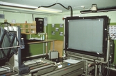 Reproduktionsutrustning på Stadsingenjörskontoret, 1986