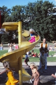 Rutschbana i Stadsparken, 1990