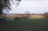 Landskapsvy mellan Latorp och Tysslinge, 1980-tal