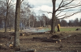 Gallring vid Hjälmarsberg, 1980-tal