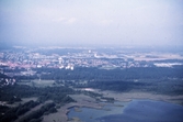 Flygfoto över norra Örebro, 1980-tal