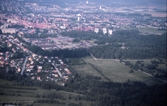 Flygfoto över norra Örebro, 1980-tal