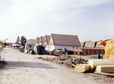 Byggande av bostadsområdet Norra Oxhagen, maj 1978