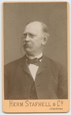 Porträtt på Carl Nordström.