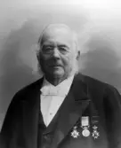 Fabrikören och riddaren D. J. Elgérus, 1870-tal