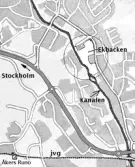 Kartskiss Åkersberga