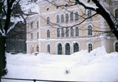 Örebro gamla teater i snö, 1970-tal