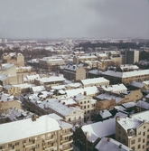 Vy över centrala Örebro, 1960-tal