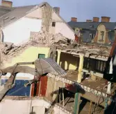 Rivning av kvarteret Tullen, 1975