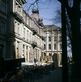 Edwalls hörna och Rådhuset från Vasagatan, 1960-tal