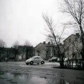 Parkeringsplats på Norrgatan, 1971