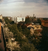 Vy från Rudbecksgatan 1, 1960-tal