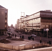 Byggnation av Medborgarhuset, 1960-tal