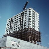 Byggnation av Krämaren, före 1964