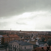 Vy över väster från Vasatorget, 1960-tal