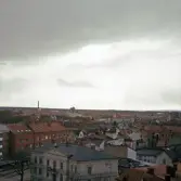 Vy över väster från Vasatorget, 1960-tal