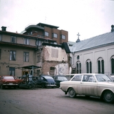 Gårdsinteriör på Köpmangatan, 1960-tal