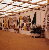 Del av fotoutställningen Örebro 700 år i Vintserstadion, 1965