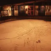 Stora stadsmodellen på utställningn Örebro 700 år, 1965